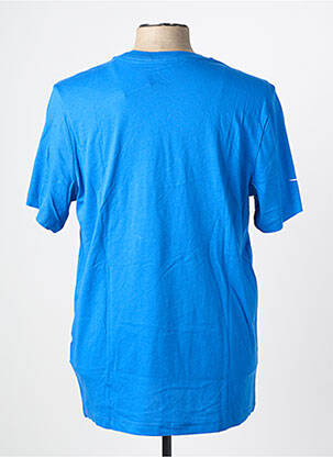 T-shirt stretch manches courtes bleu NIKE homme