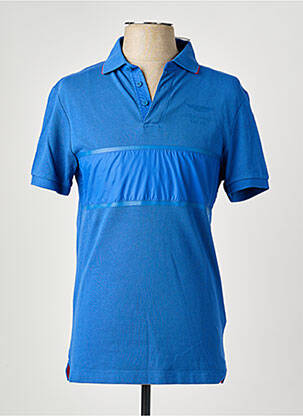Polo stretch manches courtes bleu HACKETT homme