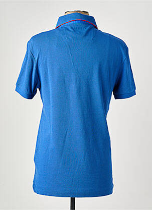 Polo stretch manches courtes bleu HACKETT homme