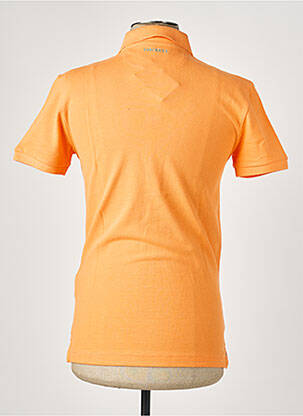 Polo stretch manches courtes orange HACKETT homme