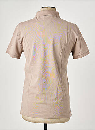 Polo stretch manches courtes marron HACKETT homme