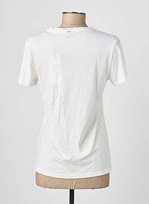 T-shirt imprimé fantaisie manches courtes beige IKKS femme