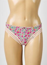 Culotte effet matière satinée rose MORGAN femme