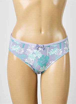 Culotte effet matière satinée gris NATURANA femme