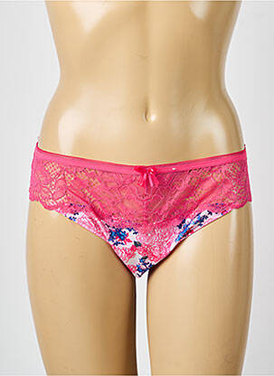 Culotte tissage satiné rose CYBÈLE femme