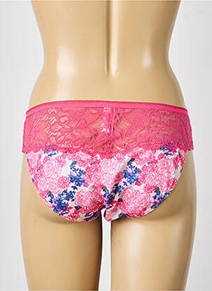 Culotte tissage satiné rose CYBÈLE femme