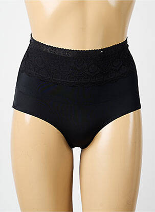 Culotte gainante broderie noir NATURANA femme