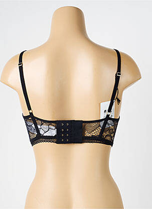 Soutien-gorge légère et transparente haut soutien-gorge moulé noir WOLFORD femme