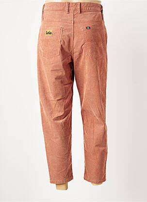 Pantalon 7/8 taille normale taille normale orange LOIS homme