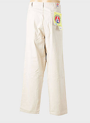 Pantalon large poches taille normale beige WRANGLER homme