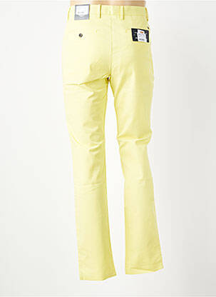 Pantalon chino stretch taille normale jaune TOMMY HILFIGER homme