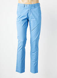 Pantalon chino stretch taille normale bleu HACKETT homme
