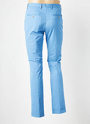 Pantalon chino stretch taille normale bleu HACKETT homme