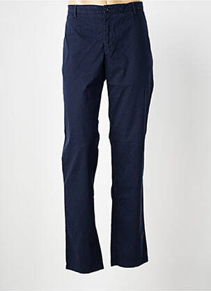 Pantalon chino stretch taille normale bleu HACKETT homme