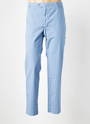 Pantalon chino stretch taille normale bleu HACKETT homme