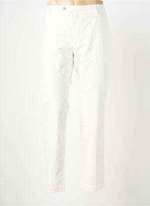 Pantalon chino stretch taille normale blanc HACKETT homme