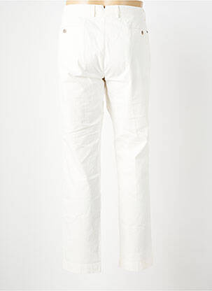 Pantalon chino stretch taille normale blanc HACKETT homme