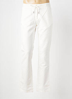 Pantalon chino poches taille normale blanc HACKETT homme