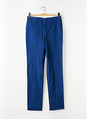 Pantalon chino stretch taille normale bleu HACKETT homme