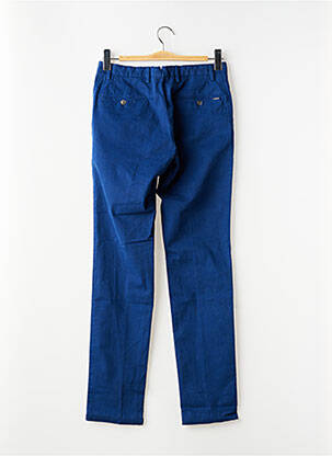 Pantalon chino stretch taille normale bleu HACKETT homme