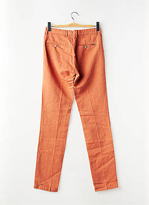 Pantalon chino poches taille normale orange HACKETT homme