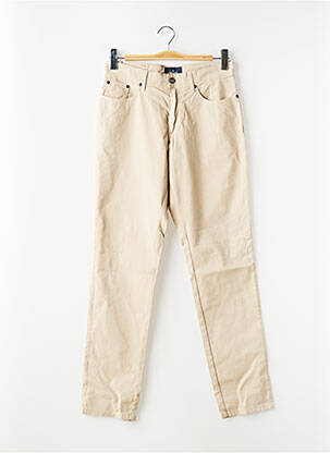 Pantalon slim stretch taille normale beige HACKETT homme