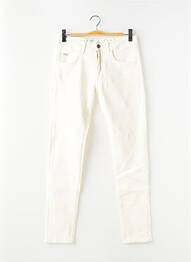 Jeans coupe slim stretch taille normale blanc HACKETT homme