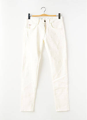 Jeans coupe slim stretch taille normale blanc HACKETT homme