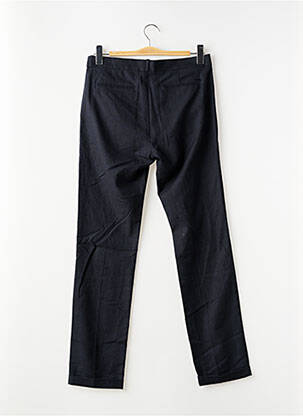 Pantalon slim tissage popeline taille normale bleu IKKS homme