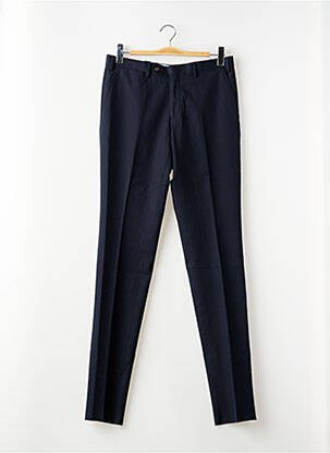 Pantalon slim taille à pinces taille normale bleu FACONNABLE homme