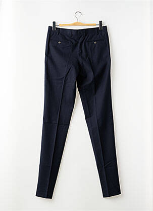 Pantalon slim taille à pinces taille normale bleu FACONNABLE homme