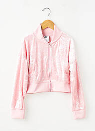 Veste casual coupe droite rose NIKE fille