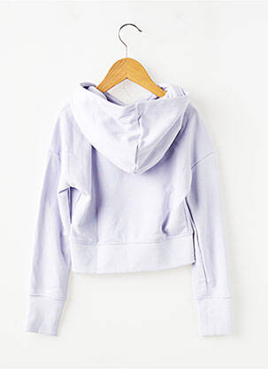 Sweat-shirt à capuche coupe droite manches longues bleu NIKE fille