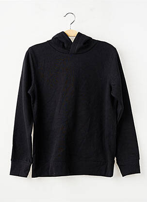 Sweat-shirt à capuche coupe droite manches longues noir NIKE garçon