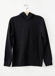 Sweat-shirt à capuche manches longues manches longues noir NIKE garçon