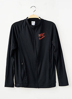Veste casual manches longues noir NIKE garçon