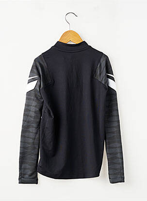 Sweat-shirt stretch manches longues noir NIKE garçon