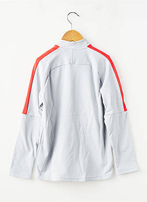 Sweat-shirt coupe droite manches longues gris NIKE garçon