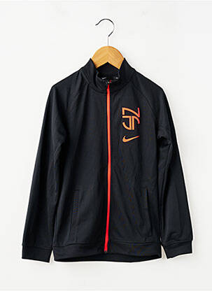 Veste casual manches longues noir NIKE garçon