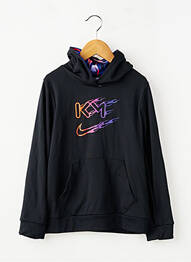 Sweat-shirt à capuche manches longues manches longues noir NIKE garçon