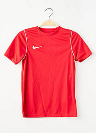 T-shirt coupe droite manches courtes rouge NIKE garçon