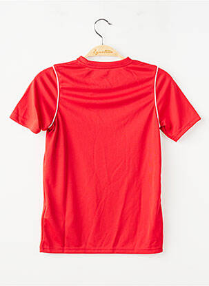 T-shirt coupe droite manches courtes rouge NIKE garçon