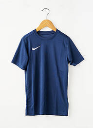 T-shirt coupe droite manches courtes bleu NIKE garçon