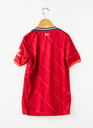 T-shirt sport football manches courtes rouge NIKE garçon