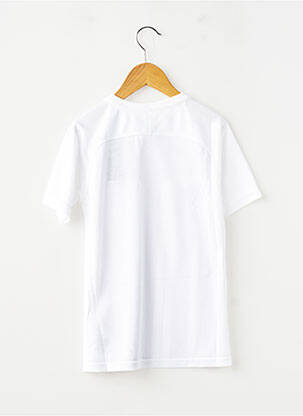 T-shirt sport football manches courtes blanc NIKE garçon