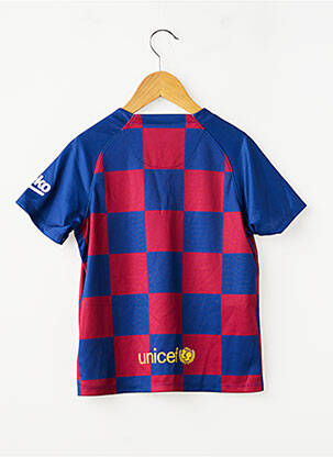 T-shirt sport football manches courtes bleu NIKE garçon