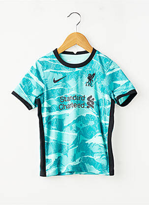 T-shirt sport football manches courtes vert NIKE garçon