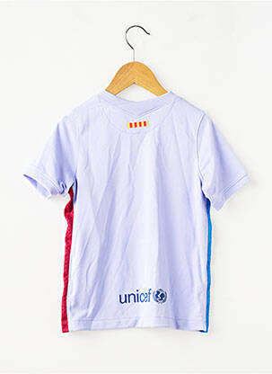 T-shirt sport football manches courtes violet NIKE garçon