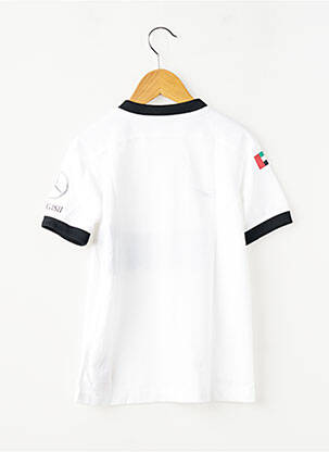 T-shirt sport football manches courtes blanc NIKE garçon