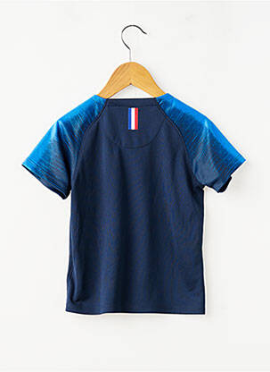 T-shirt coupe droite manches courtes bleu NIKE garçon